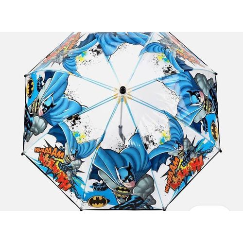 product_image_name-Generic-Auto Open Straight Kids Umbrella  With Folding Handle For Toddlers Boys Girls Windproof Fibre Rods -6