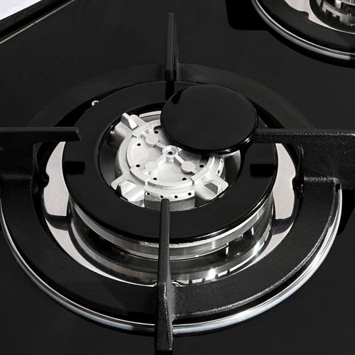 product_image_name-Digiwave-30'' Black Gas Stove Tempered Glass Panel Built-in Gas Cooktop 5 Burners Countertop LPG/NG Gas Hob Five Fuel Oven Gas Cooktops Stove Gas Cooker for Griddle, Pan- Black-4
