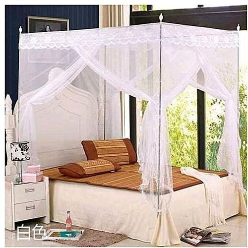 Mosquito net poles top