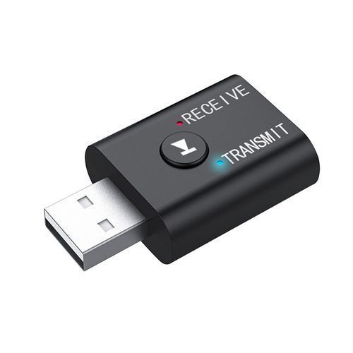 product_image_name-Neutral-Bluetooth 5.0 Audio Receiver Transmitter 2 IN 1 RCA 3.5mm USB - Black-4