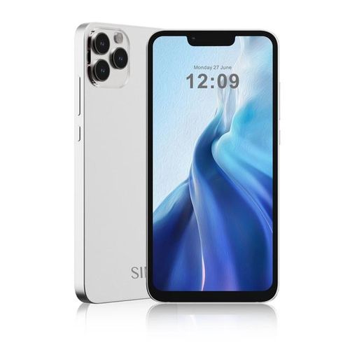 product_image_name-SIMI-C1 4G Smartphone Qualcomm Snapdragon 710 , 6.3" INCELL HD+ Display, 6GB RAM + 64GB Storage, 20MP+8MP Dual Rear Camera, 13MP Front Camera, 4000mAh Battery, 18W Fast Charger, Complete Accessory Package - White-1