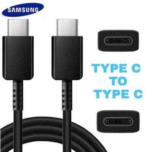 product_image_name-Samsung-Type-C To Type-C Cable For Super Fast Charging 25W/45W (1M) Cable USB-C To USB-C Data Cable-1