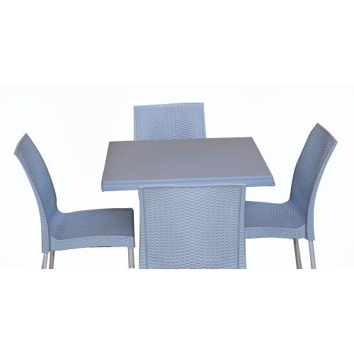 Plastic dining store table set