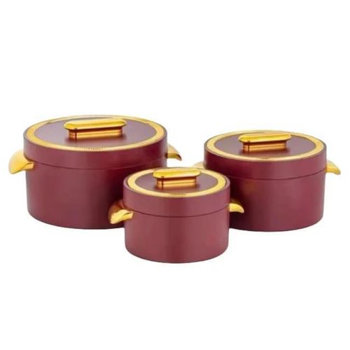 product_image_name-Generic-3 Pieces Of stainless Steel Hot Pot Plastic Bento Lunch Box Thermos food warmer storage container Casserole Serving Chafing Dish Buffet set-3