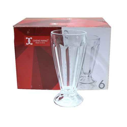 product_image_name-Generic-Heavy Glasses  6Pieces - Transparent-1