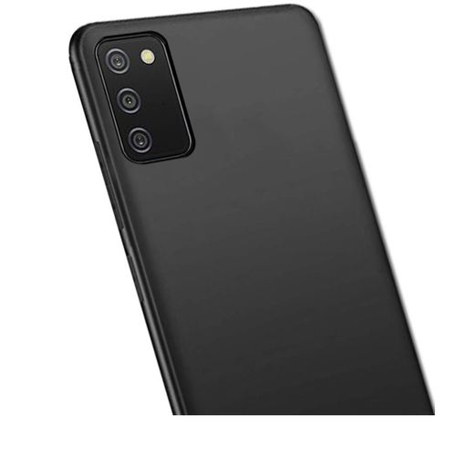 product_image_name-Generic-Sides Full Protection Silicon Back Cover Case for Samsung Galaxy A03s - (Black)-3