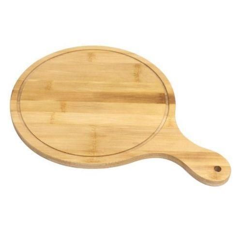 product_image_name-Generic-25cm Wooden Serving Pizza PlateTray,Chopping Board,Brown.-1