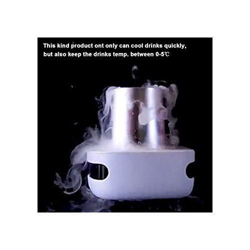product_image_name-Generic-Instant Beverage Fast Heating Cup Cooler Smart Holder USB Refrigerator- Silver-3