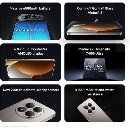 product_image_name-Redmi-Note 15 Pro 4G 6.83" 8GB RAM 256GB ROM 200MP 6500mAh - Blue-2