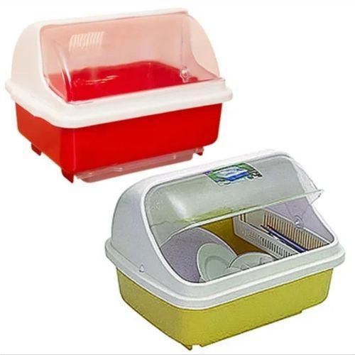 product_image_name-Generic-UK This multi-purpose dish storage box with cover is the perfect solution for keeping your plates, bowls, and utensils clean, dry, and protected from dust and insects.-1