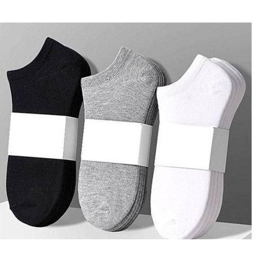 product_image_name-Generic-3-Premium Quality Socks - Comfortable, Stylish, And Durable-Black, Grey/brown, White-1