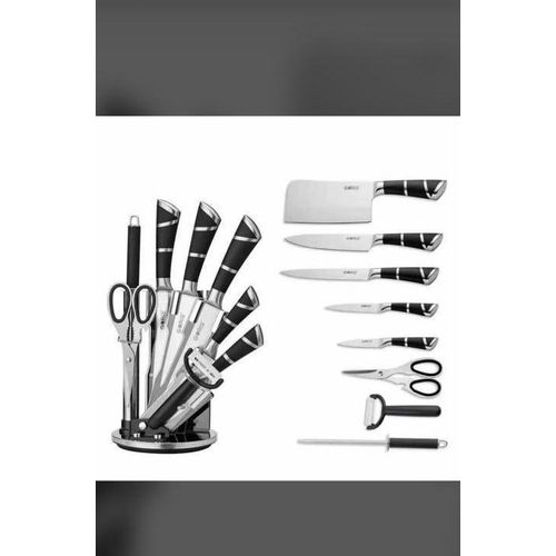 product_image_name-Generic-Kitchen Knife Set - Silver-1
