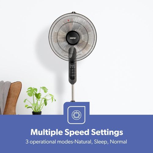 product_image_name-Geepas-Stand Fan with Remote Control -Black-4