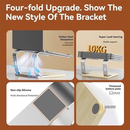 product_image_name-Generic-Portable Laptop Stand- Multi Colours -4