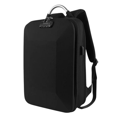 product_image_name-Generic-New Fashionable Multi Pocket Neutral Backpack-Black-1