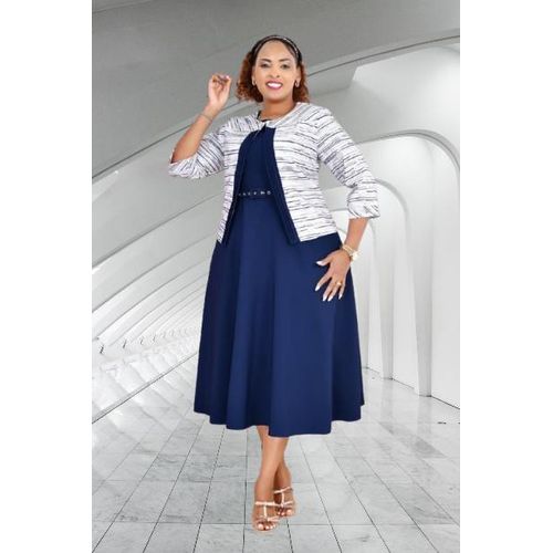 navy blue colour dress Warm Cotton Waffle Fit and Flare Maxi 62" / Petite (5'1" and below) Approx 64 Navy Blue Square Neck Summer