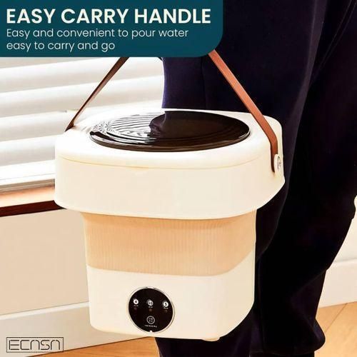 product_image_name-Boma-Small Portable Washing Machine, Mini Washer 4.5L High Capacity with 3 Modes Deep Cleaning for Underwear, Baby Clothes, or Small Items, Foldable Washing Machine for Apartments, Camping, Travel -Multicolor-2