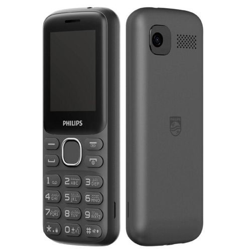 product_image_name-Generic-Philips Fun 101 Good Quality 2.0 Screen Dual SIM 2000 Contacts 1500mAh Battery Type C - Black-3