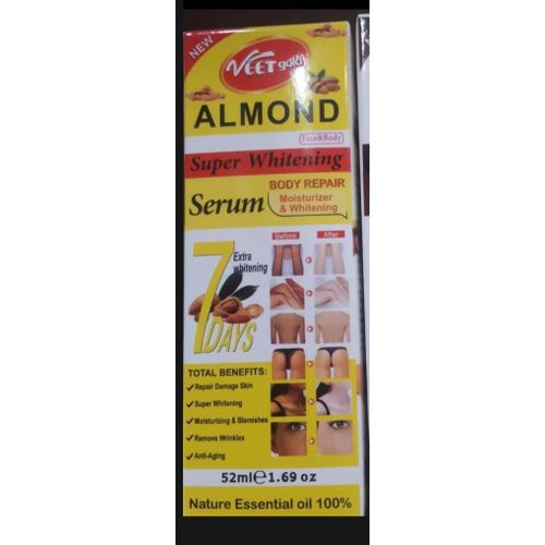 product_image_name-VEET GOLD-Almond Super Whitening Serum For Whitening & Blemishes-52ml-1