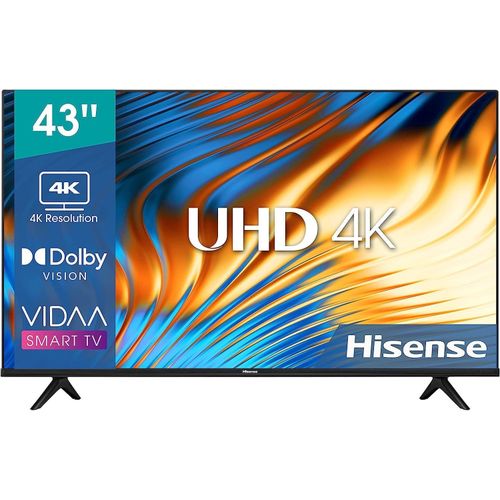 product_image_name-Hisense-43'' 4K Ultra HD Smart Viewing Netflixs,YouTube,Prime Video etc LED TV - Black-1