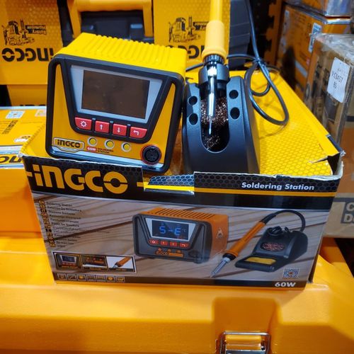 product_image_name-INGCO-Digital Display Soldering Station 60W - Orange / Black-2