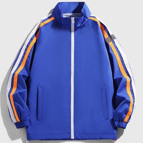 product_image_name-Berrykey-Mens Office Trench Blazers Lightweight Trendy Jackets - Blue-4