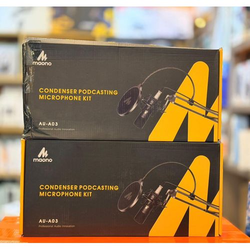 product_image_name-Generic-MAONO Au-A03 Condenser XLR Microphone Kit Podcast Mic with Boom Arm XLR Microphone Stand -8