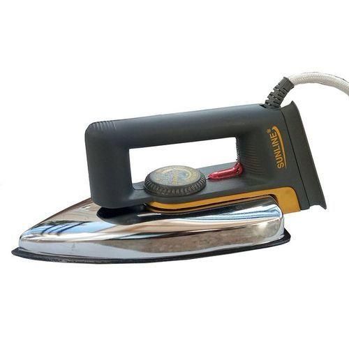 product_image_name-Sunline-Flat Iron With Non Stick Coating Soleplate  - Silver-1