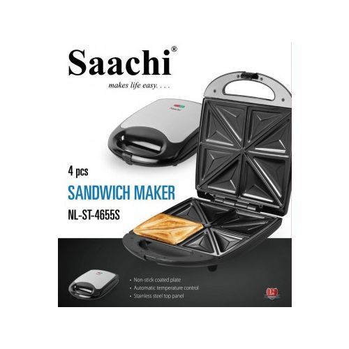product_image_name-Saachi-4 Slice Sandwich Maker/Toaster,Grill- Black-2