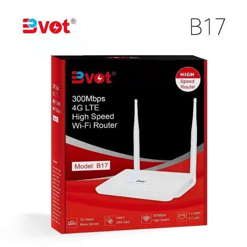 product_image_name-BVOT-300Mbps 4G LTE High Speed Wi-Fi Router, B17, White -2