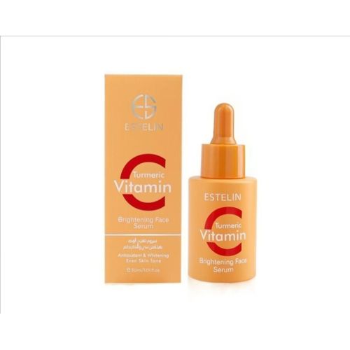 product_image_name-Estelin-Turmeric Vitamin C Brightening Face Serum For Antioxidant ,Whitening ,Even Skin Tone- 30ml-1