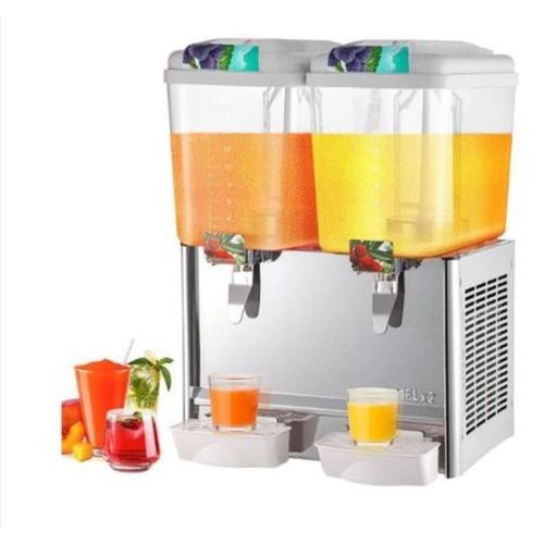 product_image_name-Generic-Electric 18*2 Litres'' 2 Tap Juice Dispenser - White-1