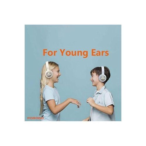 product_image_name-Porodo-Soundtec Moose Wireless Kids Headphone, Child-Friendly Controls, 85dB Safe Sound, 400mAh Battery,20H Playtime, Type-C Charging Port, V5.3 Bluetooth,10m Transmission Distance-3