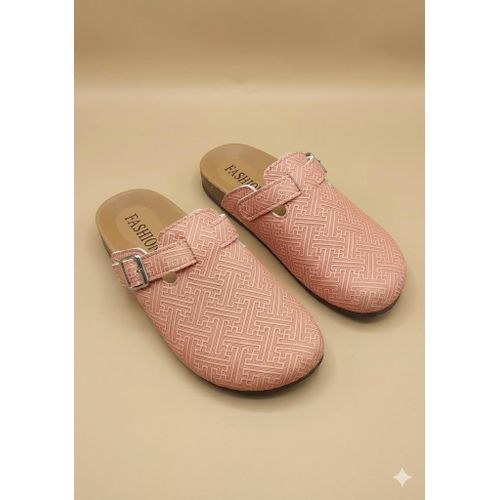 product_image_name-Fashion-Unisex Clogs Sandals Shoes - Pink (Small fitting)-2