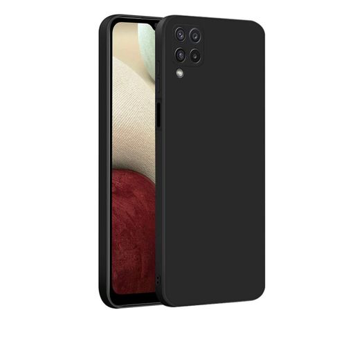 product_image_name-Generic-Silicone Soft Back Cover Case for Samsung Galaxy A12 ,M12,F12 (Black)-1