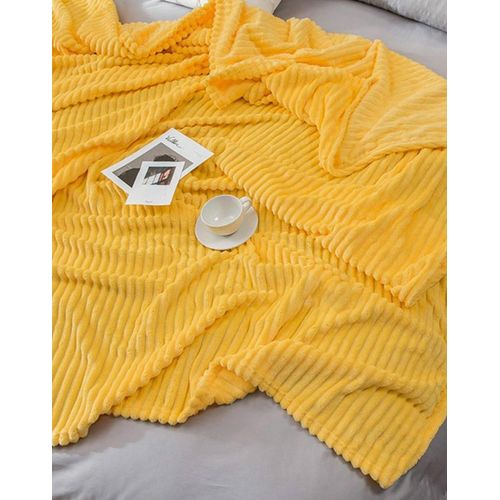 product_image_name-Generic-Soft/ Throw Blanket- Yellow -1
