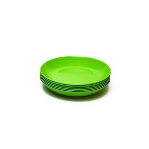 product_image_name-Generic-Melamine Dinner Plates 6pcs: Green-1