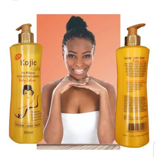 product_image_name-Kojic Acid-Gold skin lightening & brightening body lotion-3