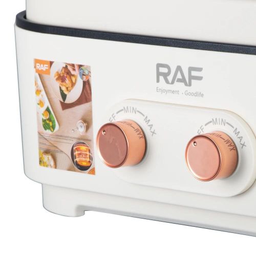 product_image_name-RAF-Multicooker 3L+3L Dual-Sided Shabu Pot Electric Cooker Electric Hot Pot- White.-5