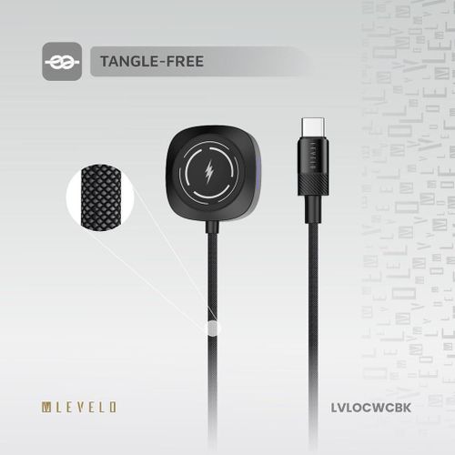 product_image_name-Generic-Levelo Otto Type-C Apple Watch Wireless Charger Cable - Black-6