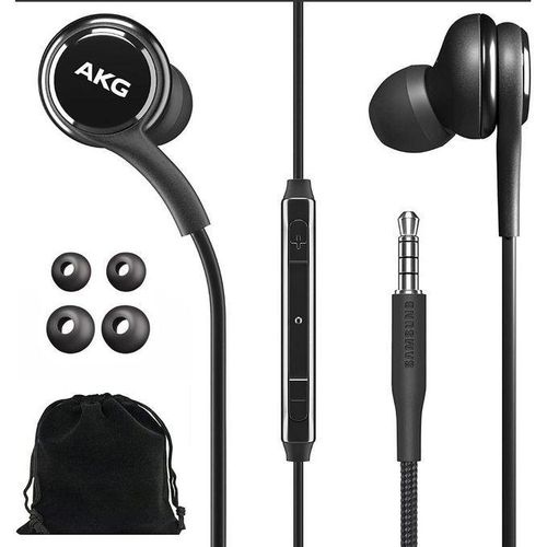 product_image_name-Samsung-Galaxy /S9/S10-+ Hybrid Canal-Type Earphones with Mic, AKG Audio for Superior Sound Quality, and Tangle-Free Fabric Cable for Hassle-Free Listening-2
