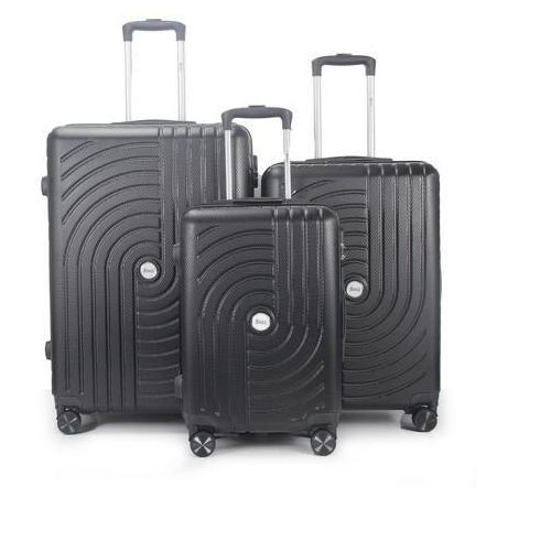 product_image_name-Generic-28, 24, 20 Inches 3 Piece ABS Hard shell Lightweight 360 Dual Spinning Wheels Combo Lock Luggage Set- Multicolor-4
