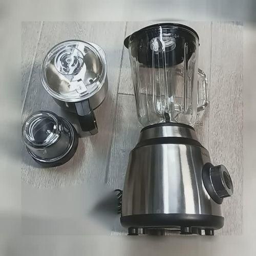 product_image_name-Sokany-3-IN-1 Blender 1.5L Glass Jar ,150g Grinder ,300g Grinder - White-3