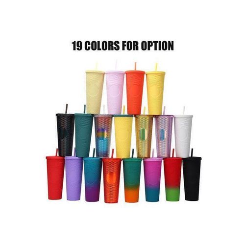 product_image_name-Generic-710ML/24OZ Large Capacity Water Cup Fully Studded Matte-3