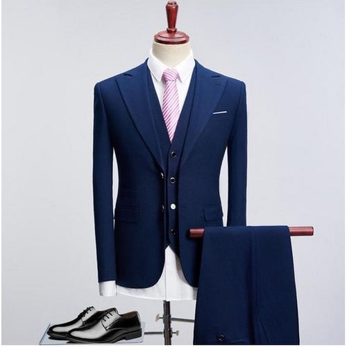 Shop Mens Suits, Wedding Suits Groom Tuxedos (Court+Pants+Waist coat ...