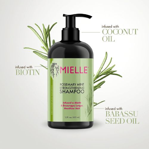 product_image_name-Mielle Organics-Rosemary Mint Strengthening Shampoo - 355ml-1