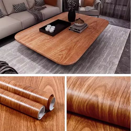 product_image_name-Generic-3D Laminated Vinyl Wood Grain  Wallpaper - 3m X 40cm-6