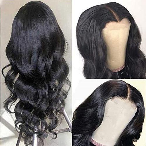 product_image_name-Generic-Euro-American Wig for Women Mid-Length Curly - Black-3