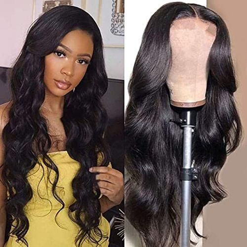 product_image_name-Generic-Euro-American Wig for Women Mid-Length Curly - Black-5