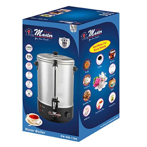 product_image_name-Electro Master-40L 2800W Water Boiler – Stainless Steel Silver – Perfect for Home & Office Use- Silver-2